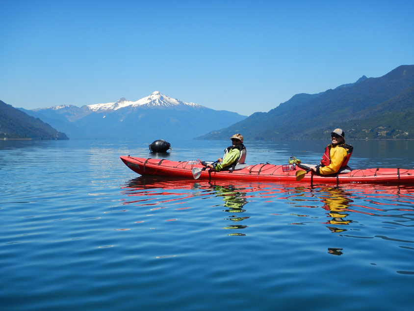 Kayaking in Northern Patagonia