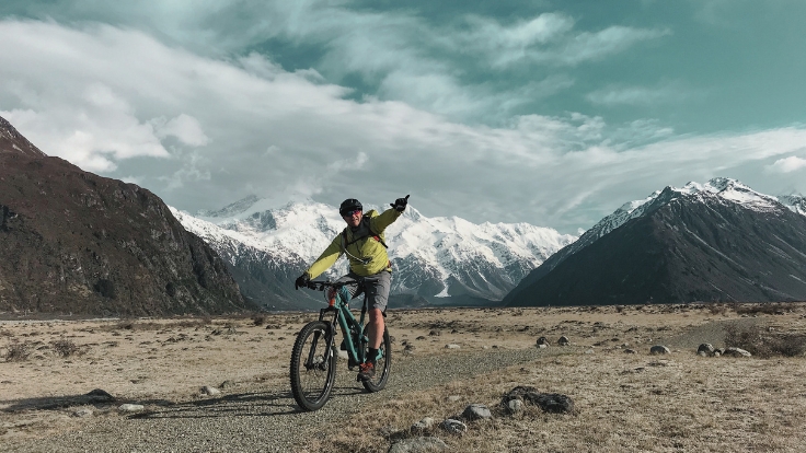 NZ Alps to Ocean bike Trail