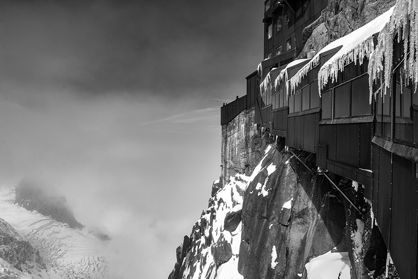 Bästa tiden att vandra tour Du mont blanc aguille du midi cold