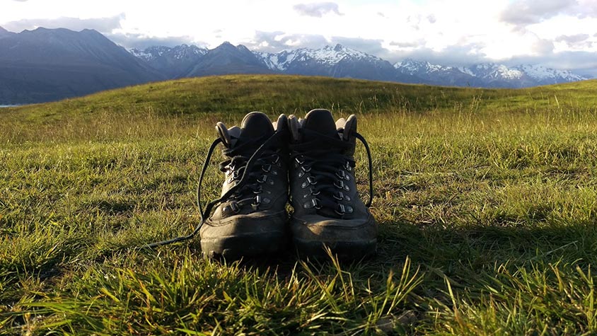 Prepare with Hiking Boots