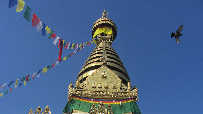 Swayambhunath Monastery in Kathmandu